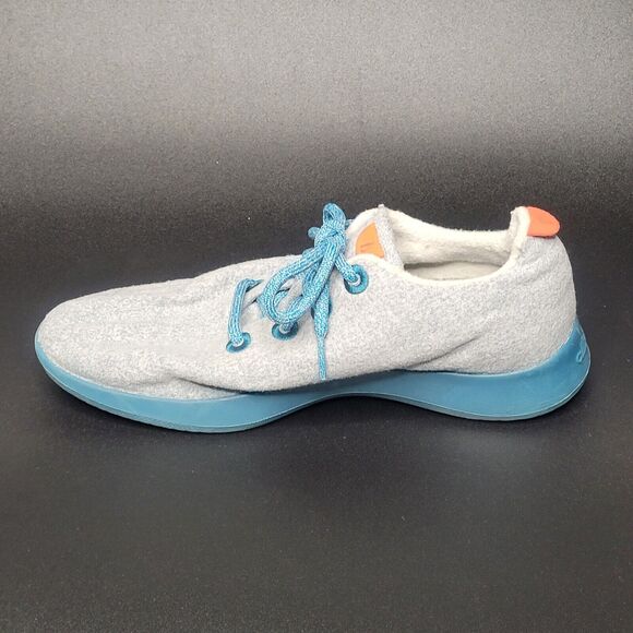 Allbirds Merino Wool Runners Rerun Rarebirds Gray Blue Comfy‎ Sustainable Size 9 - Picture 2 of 12